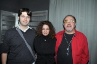 Da sx: Fabio Veneri, Patricia Ynestroza e Miguel Mato, giurati per la Sezione Contemporanea